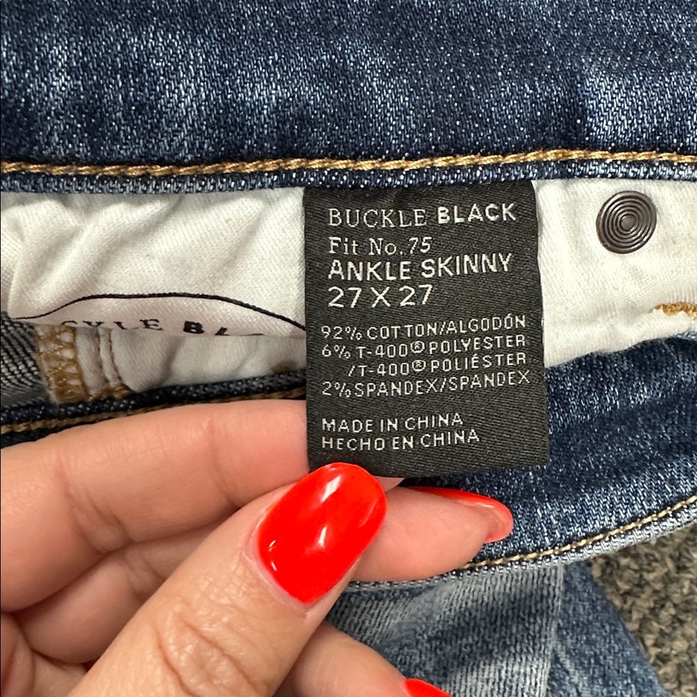 Fit No 75 Ankle Skinny Stretch Jean - Picture 3 of 6